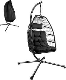 Hängesessel Ariane mit Gestell und Kissen 160kg - 