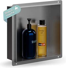 HAGO24 DIY Duschnische 30x30cm I Wandnische Dusche 