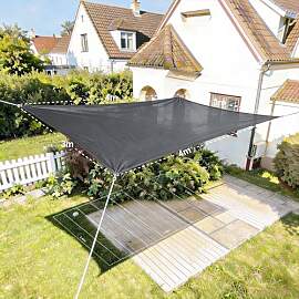 HAIKUS Sonnensegel 3x4 m Rechteckig, Premium HDPE