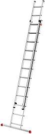 Hailo S80 ProfiStep Duo Alu-Schiebeleiter - 2 x 12 