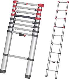 Hailo T80 FlexLine Alu-Sicherheits-Teleskopleiter