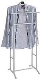 HAKU Möbel Herrendiener 55103 grau Metall 48,0 x