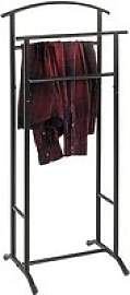 HAKU Möbel Herrendiener 55503 schwarz Metall 48,0 