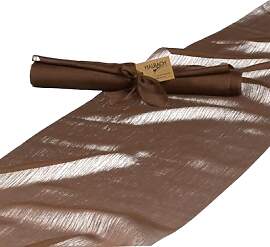 Halbach Seidenbänder Premium Chiffon Tischläufer 