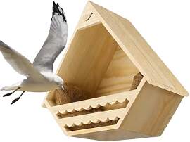 Halbhöhle Nistkasten, Vogelkasten Holz,