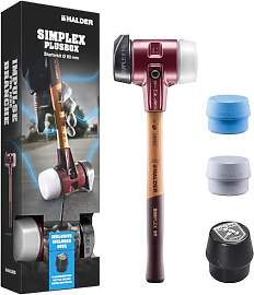 HALDER-Plusbox Starterkit, SIMPLEX-Schonhammer