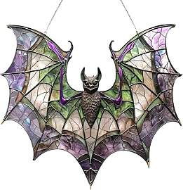 Halloween-Fledermaus-Sonnenfänger – Gothic-Deko 
