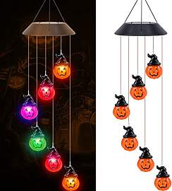 Halloween Kürbis Dekoration, Solar Kürbis