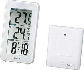 HAMA 2-teilige Wetterstation, Innen- und
