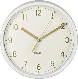 Hama analoge Wanduhr inkl. Batterie (geräuscharme 