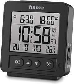 Hama digitaler Funkwecker (DCF Funkuhr, 2