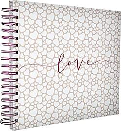 Hama Fotoalbum 28x24 cm (Spiral-Album mit 40