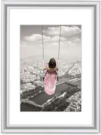 Hama Kunststoffrahmen Swing, Silber, 20 x 30 cm