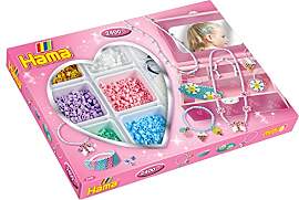Hama Perlen 3707 Kreativ-Box Accessoires mit ca.