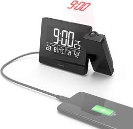 Hama Projektionswecker mit USB-Anschluss
