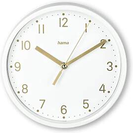 Hama Tischuhr (Uhr ohne Tickgeräusche, analog,