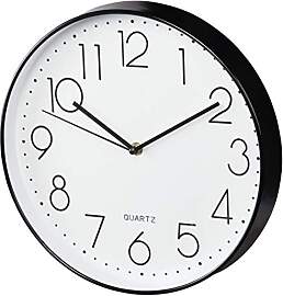 Hama Wanduhr „Elegance“ ohne Tickgeräusche