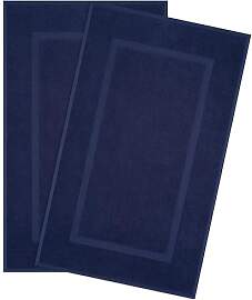 Hammetex Badetuch-Matte 2er Set, 100% Baumwolle