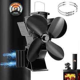 Hanaoyo 3 in 1 Kaminventilator Magnetisch,