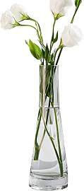 Handgefertigte Vase aus mundgeblasenem Glas,