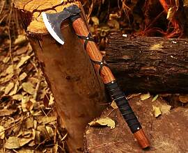 Handgemachte Wikinger Axt Jagd Outdoor Camping