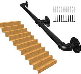 Handlauf Treppe, Rutschfester Treppengeländer