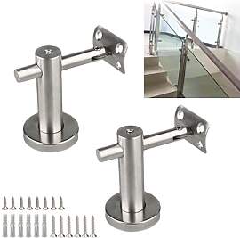 Handlaufhalter Edelstahl Handlaufträger, 2 Stück 