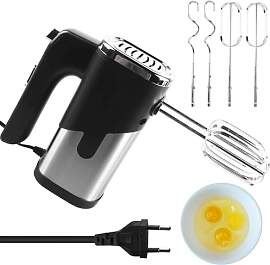 Handmixer: 800W Mixer Handrührer, 5
