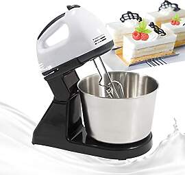 Handrührgerät 100W Teig Hand Mixer Set 1.7L