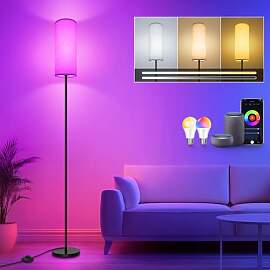 HANDSONIC LED Stehlampe,WIFI RGBCW Stehlampe
