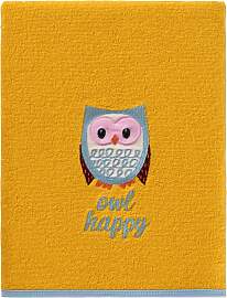 Handtuch EGERIA "OWL", gelb, B:50cm