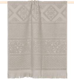 Handtuch PAD "HARLEM, 50x100 cm", grau
