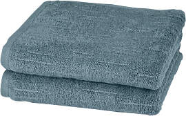 Handtuch ROSS "Premium", blau (petrol),