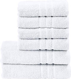 Handtuch Set DONE. "Daily Uni", weiß, 6 