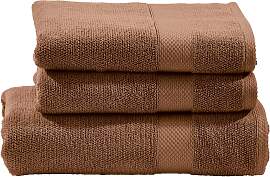 Handtuch Set DONE. "Deluxe", braun