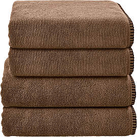Handtuch Set DONE. "Deluxe Prime", braun 