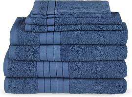 Handtuch Set EMOTION "Uni", blau