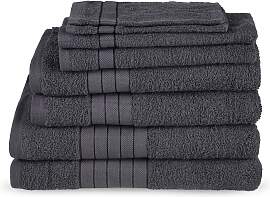 Handtuch Set EMOTION "Uni", grau