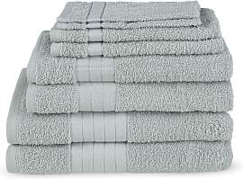 Handtuch Set EMOTION "Uni", silber