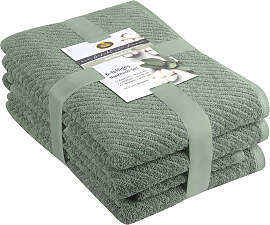 Handtuch Set GÖZZE "Franca", grün