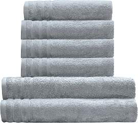 Handtuch Set KLEINE WOLKE "Royal, 6 Stück (4 