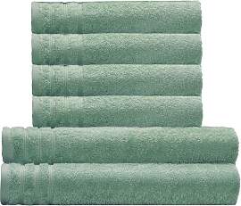 Handtuch Set KLEINE WOLKE "Royal, 6 Stück (4 