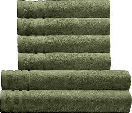 Handtuch Set KLEINE WOLKE "Royal, 6 Stück (4 