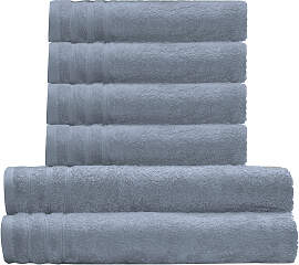 Handtuch Set KLEINE WOLKE "Royal, 6 Stück (4 