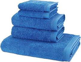 Handtuch Set MÖVE "Basic", blau
