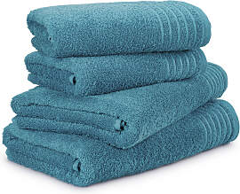 Handtuch Set MÖVE "New Classic", blau