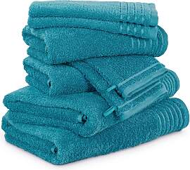 Handtuch Set MÖVE "New Classic", blau