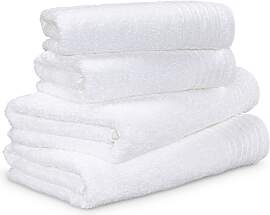 Handtuch Set MÖVE "New Classic", weiß