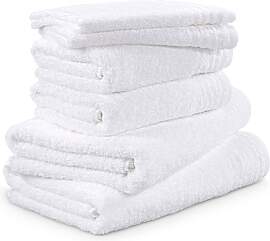 Handtuch Set MÖVE "New Classic", weiß