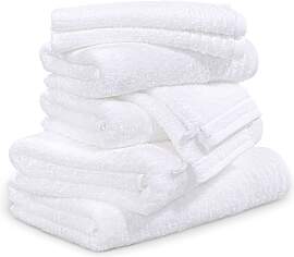 Handtuch Set MÖVE "New Classic", weiß